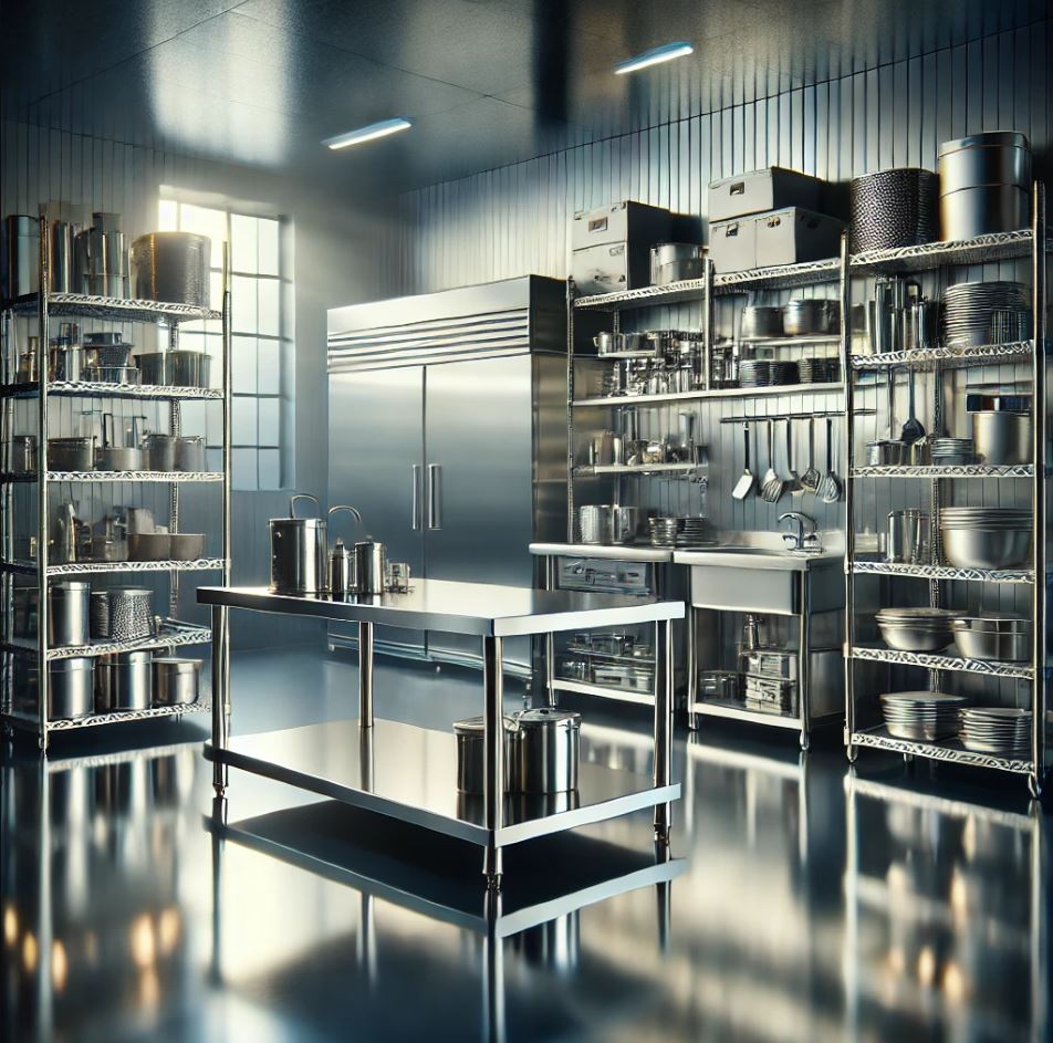 Artistic Abstract Commercial Kitchen